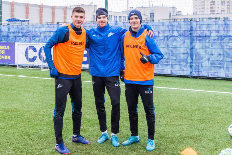 Тренировка юношеской команды U-18 «Зенита»-2008